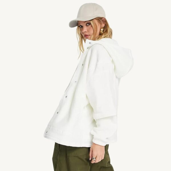 White hoodie